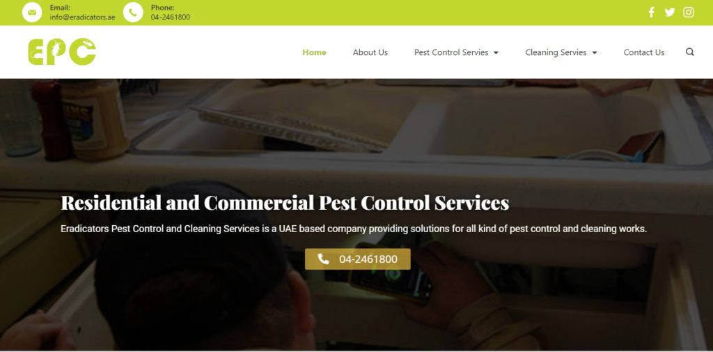 Eradicators Pest Control And Cleaning Services