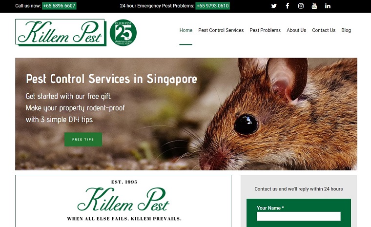 Killem Pest's Homepage