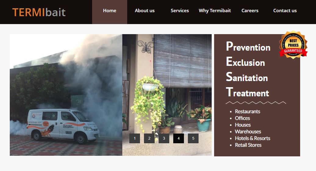 Termibait Facility Services Sdn Bhd's Homepage