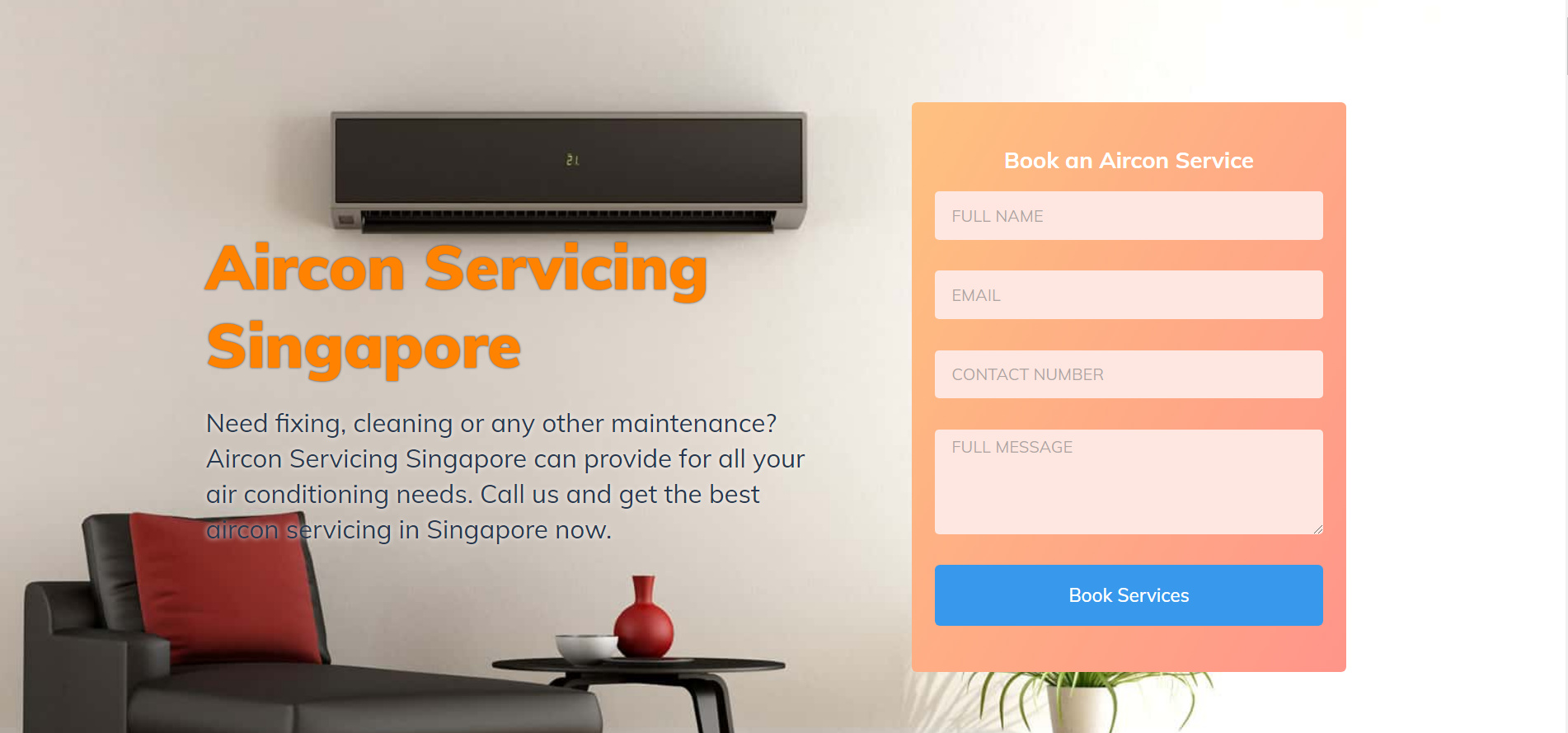 Aircon Servicing Singapore's Homepage