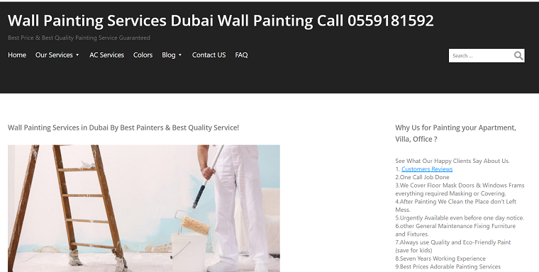 Painting Services Dubai Fixit's Homepage