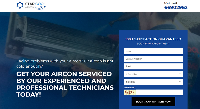 Starcool Air-con (S) Pte Ltd's Homepage