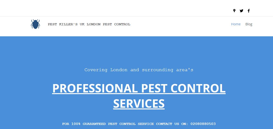 Pest Killers UK's Homepage