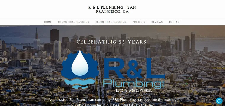 R & L Plumbing's Homepage