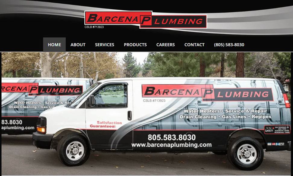 Barcena Plumbing's Homepage