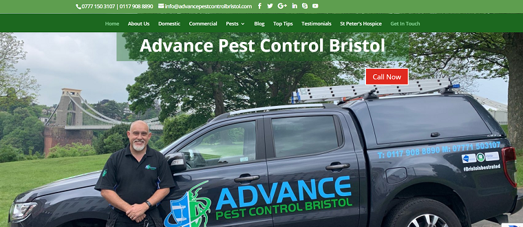 Advance Pest Control Bristol Ltd's Homepage