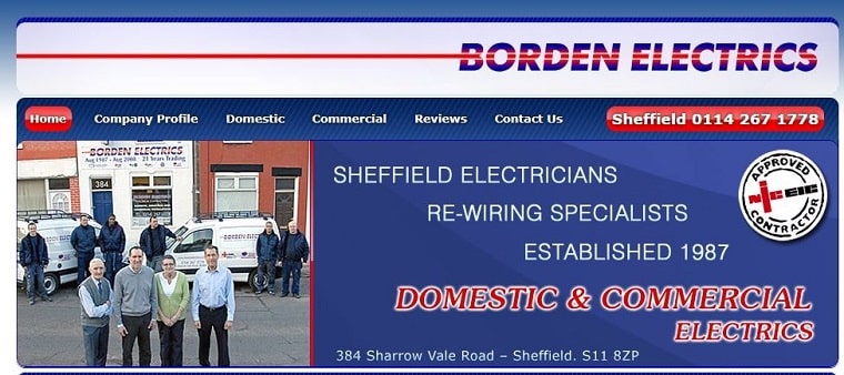 Borden Electrics' Homepage