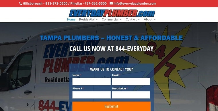 EVERYDAYPLUMBER.com's Homepage