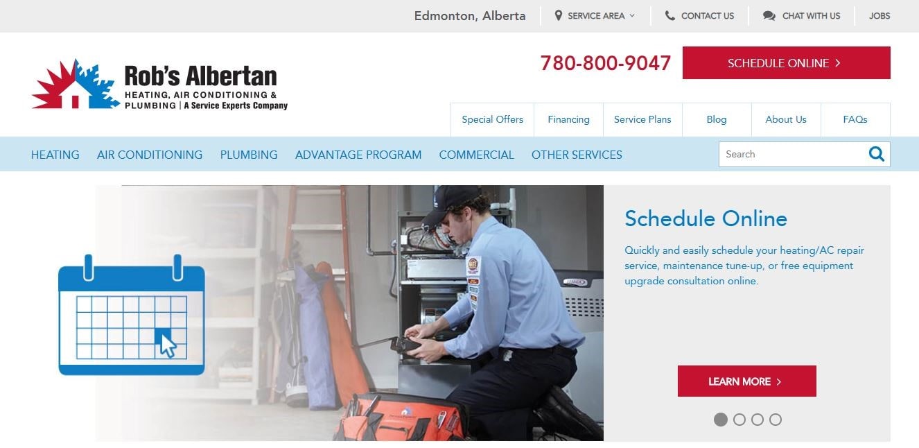 Rob’s Albertan Service Experts' Homepage