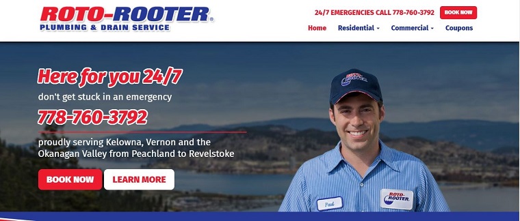 Roto-Rooter Plumbing & Drain Service - Kelowna's Homepage