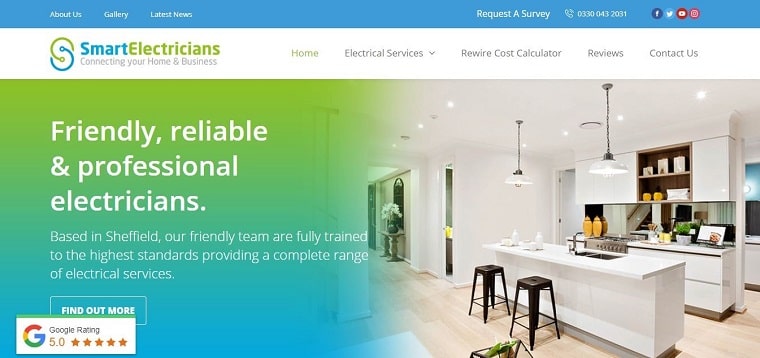Smart Electricians Ltd.'s Homepage