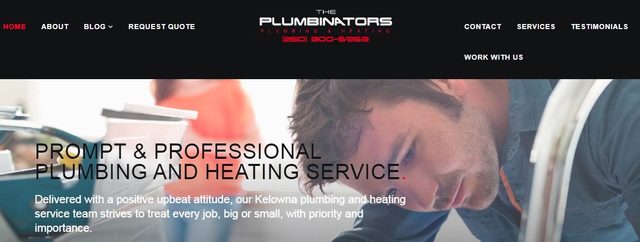 The Plumbinators Plumbing & Heating's Homepage