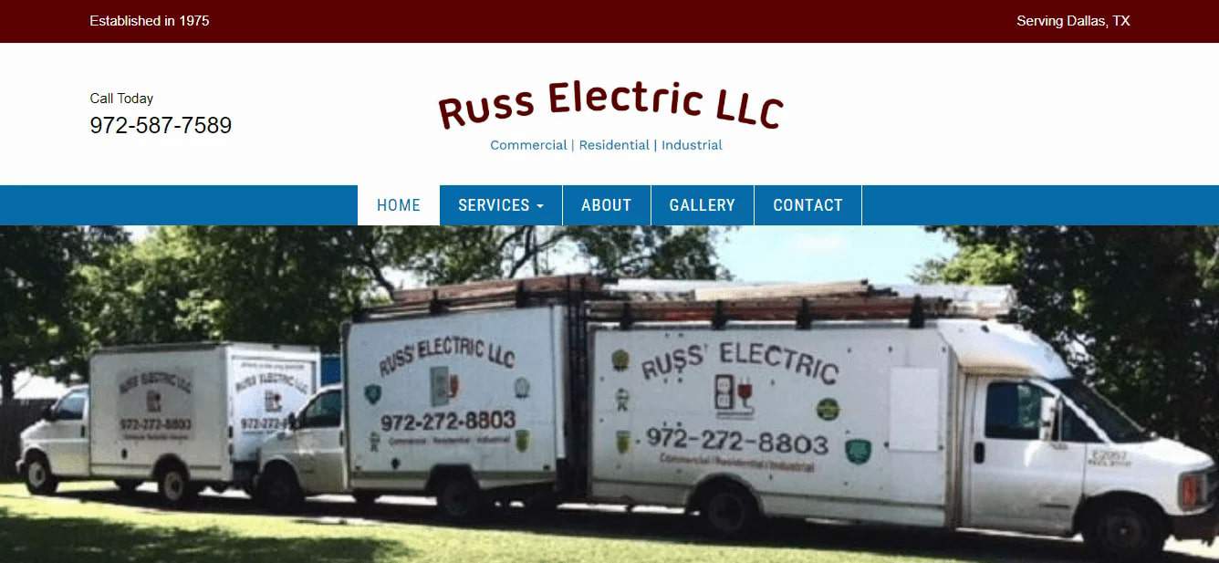 Russ’ Electric LLC's Homepage