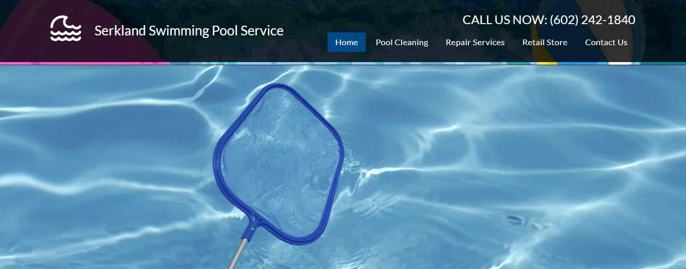 Serkland Swimming Pool Service's Homepage