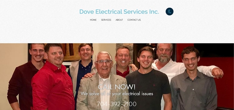 Dove Electrical Services Inc's Homepage