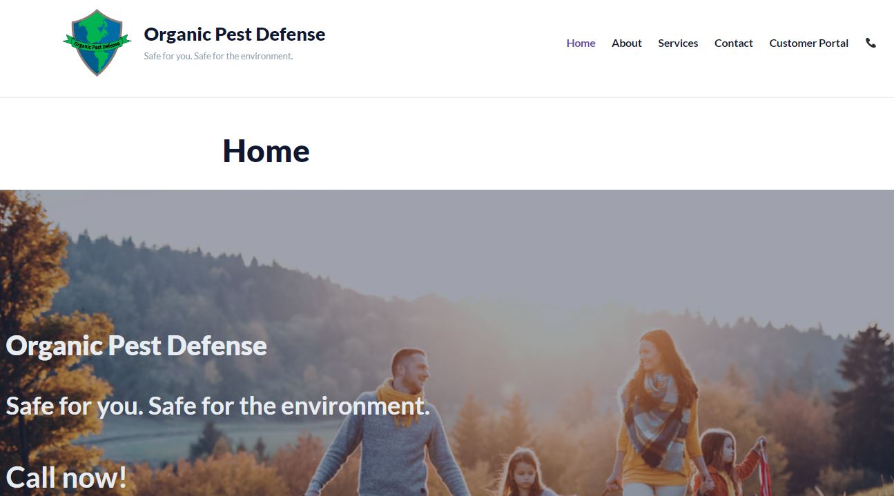 Organic Pest Defense's Homepage