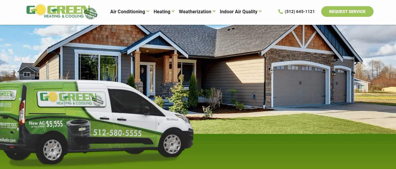 Go Green Heating & Cooling's Homepage