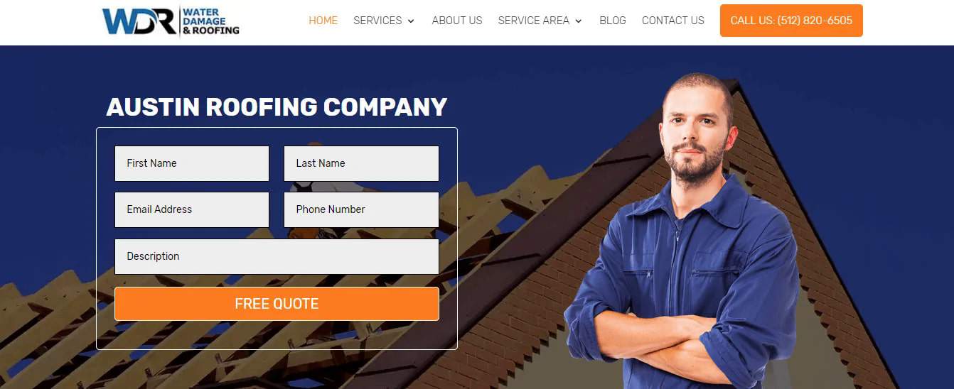 Water Damage & Roofing's Homepage