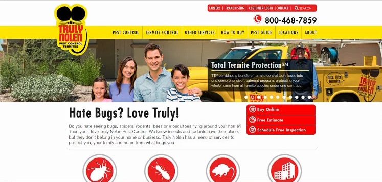 Truly Nolen Pest & Termite Control's Homepage