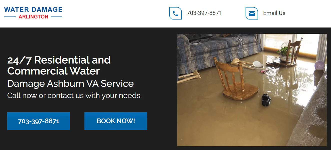 Water Damage Restoration Arlington VA's Homepage