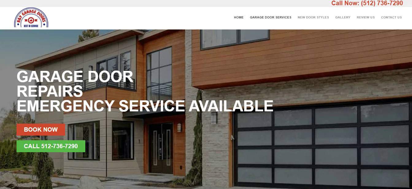 R & Y Garage Doors' Homepage