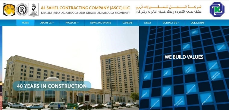 Al Sahel Contracting Company LLC's Homepage