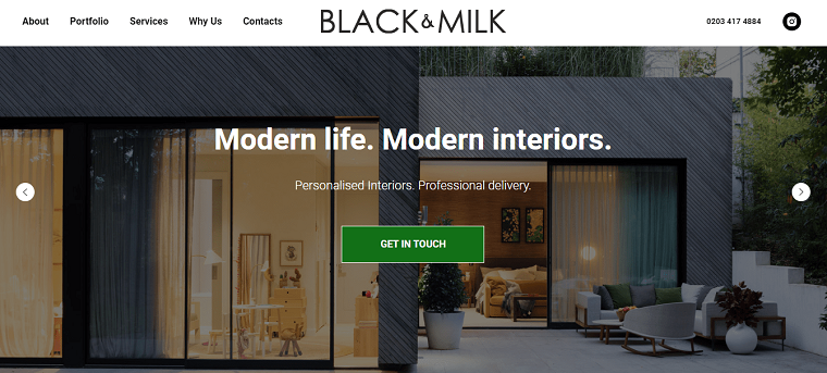 Black & Milk's Homepage