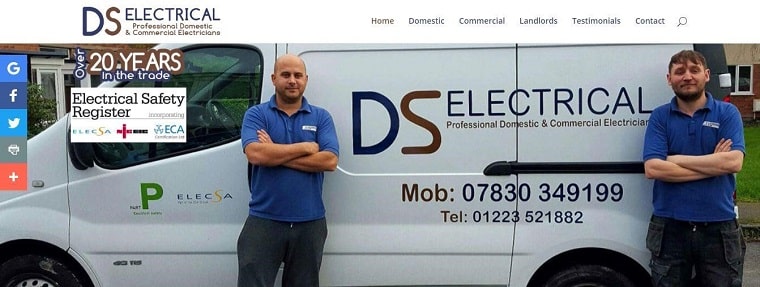 DS Electrical's Homepage