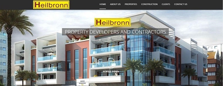 Heilbronn Contracting L.L.C.'s Homepage