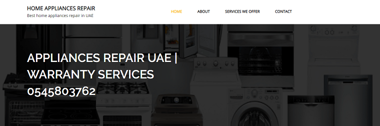 Home Appliances Repair's Homepage