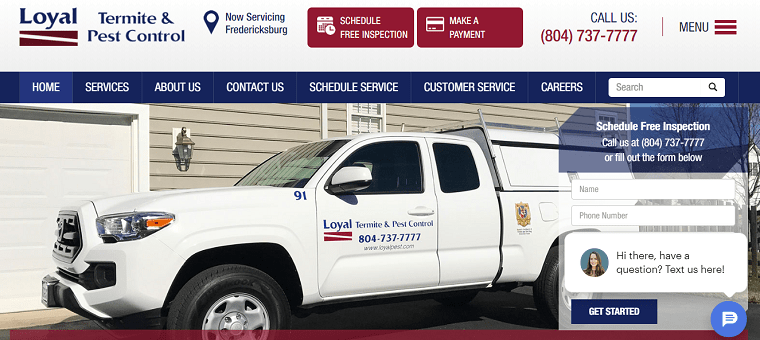 Loyal Termite & Pest Control's Homepage