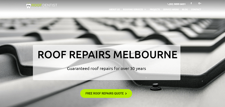 The Roof Dentist's Homepage