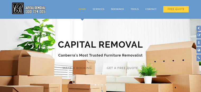 Capital Removal's Homepage