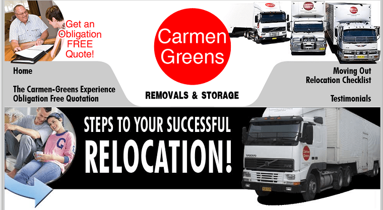 Carmen Greens Removals & Storage's Homepage