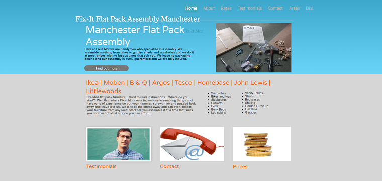Flat Pack Assembly Manchester's Homepage