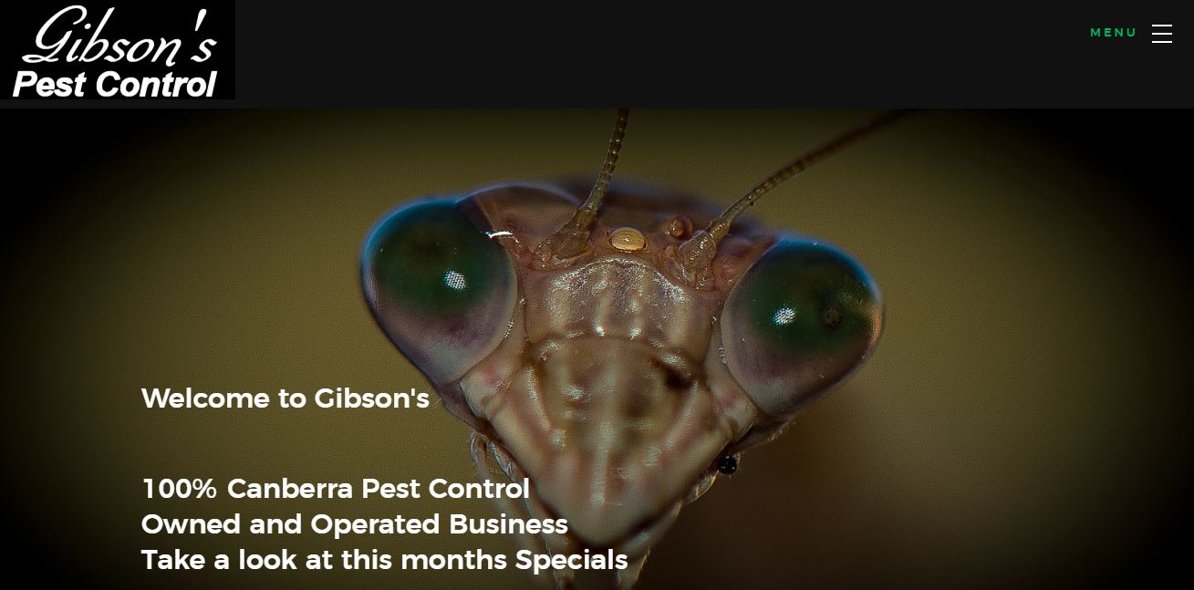 Gibson's Pest Control's Homepage