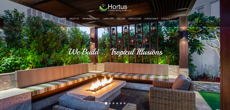 Hortus Landscaping Works LLC's Homepage