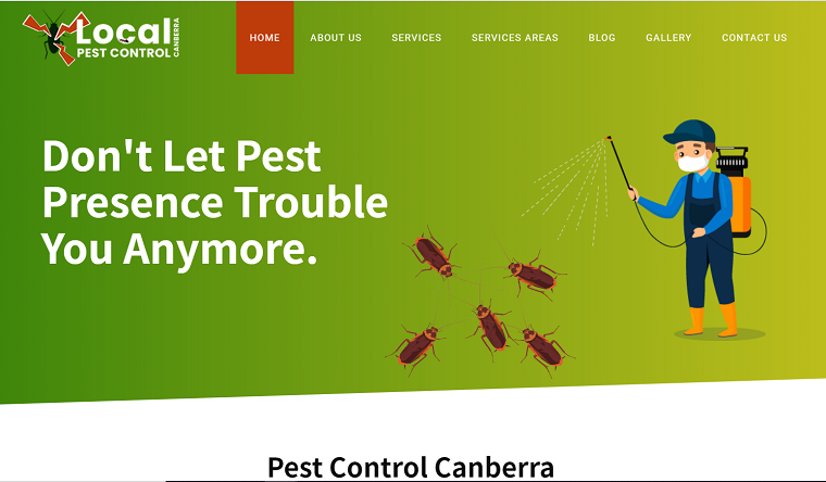 Local Pest Control Canberra's Homepage