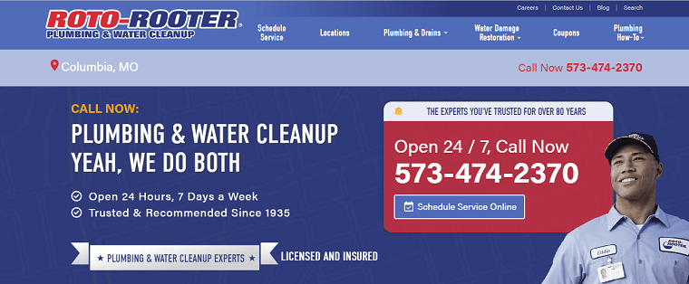 Roto-Rooter Plumbing & Water Cleanup's Homepage