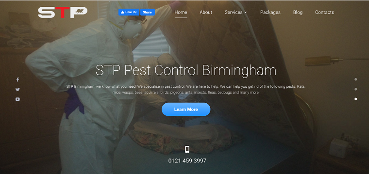 STP Pest Control's Homepage