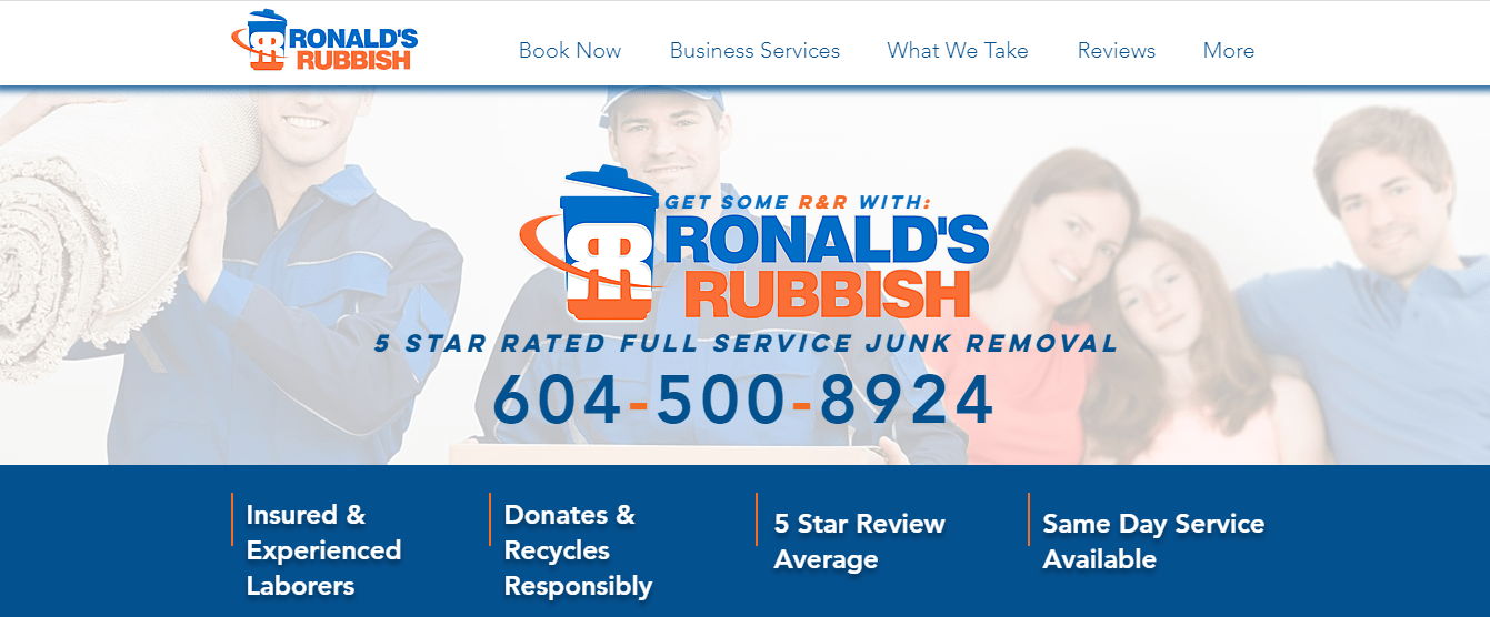 Ronald’s Rubbish's Homepage