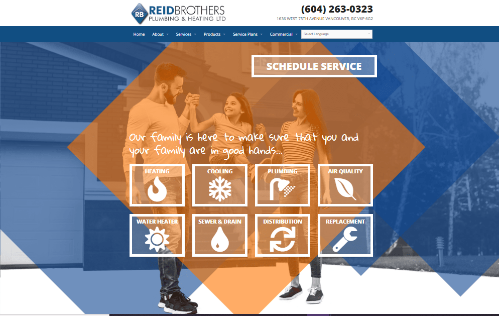 Reid Brothers Plumbing And Heating's Homepage