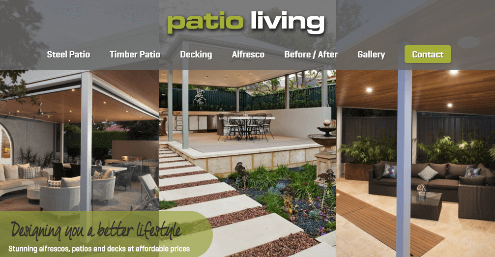 Patio Living's Homepage