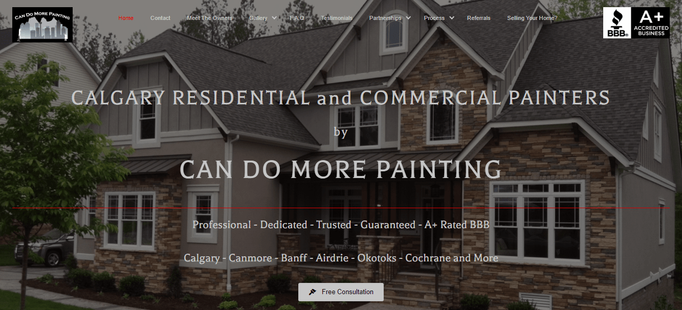 Calgary Residential and Commercial Painters' Homepage