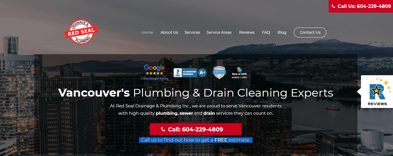 Red Seal Drainage & Plumbing's Homepage