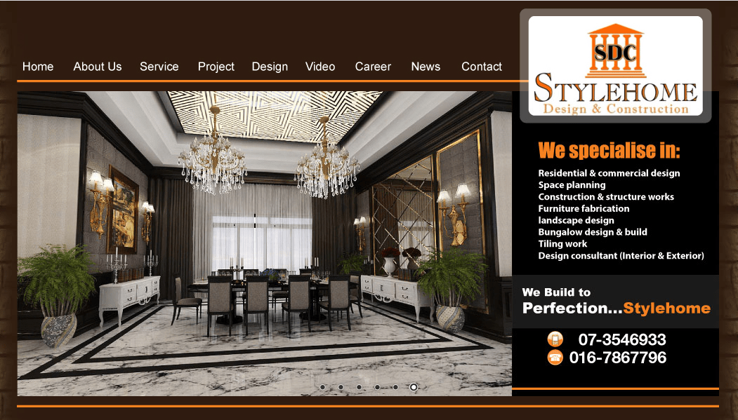 Stylehome Design & Construction's Homepage
