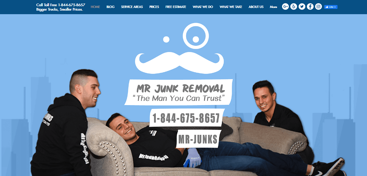 Mr. Junk Removal's Homepage