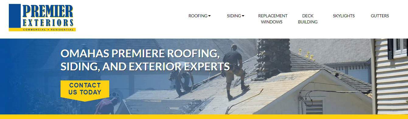 Premier Exteriors' Homepage