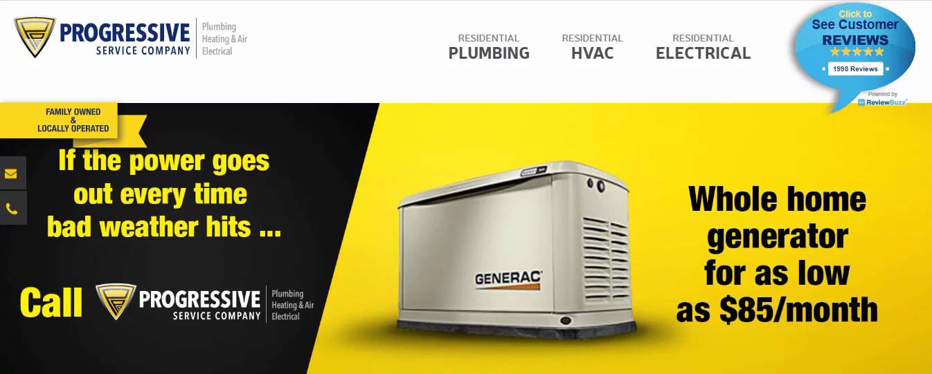 Progressive Service Company's Homepage