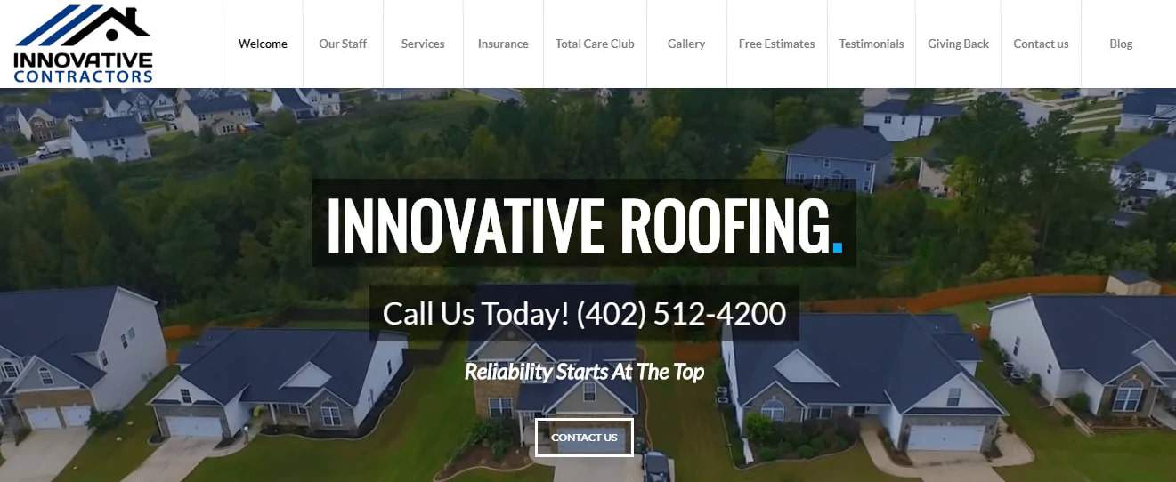 Innovative Roofing's Homepage